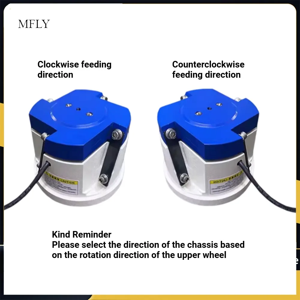 High Frequency Vibration Feeder Clockwise Precision Base Circular Pure Copper Coil Circular Feeder Clockwise Anticlockwise