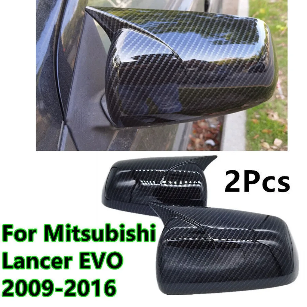 

Osłona lusterka z włókna węglowego do Mitsubishi Lancer EVO 2009 - 2016-