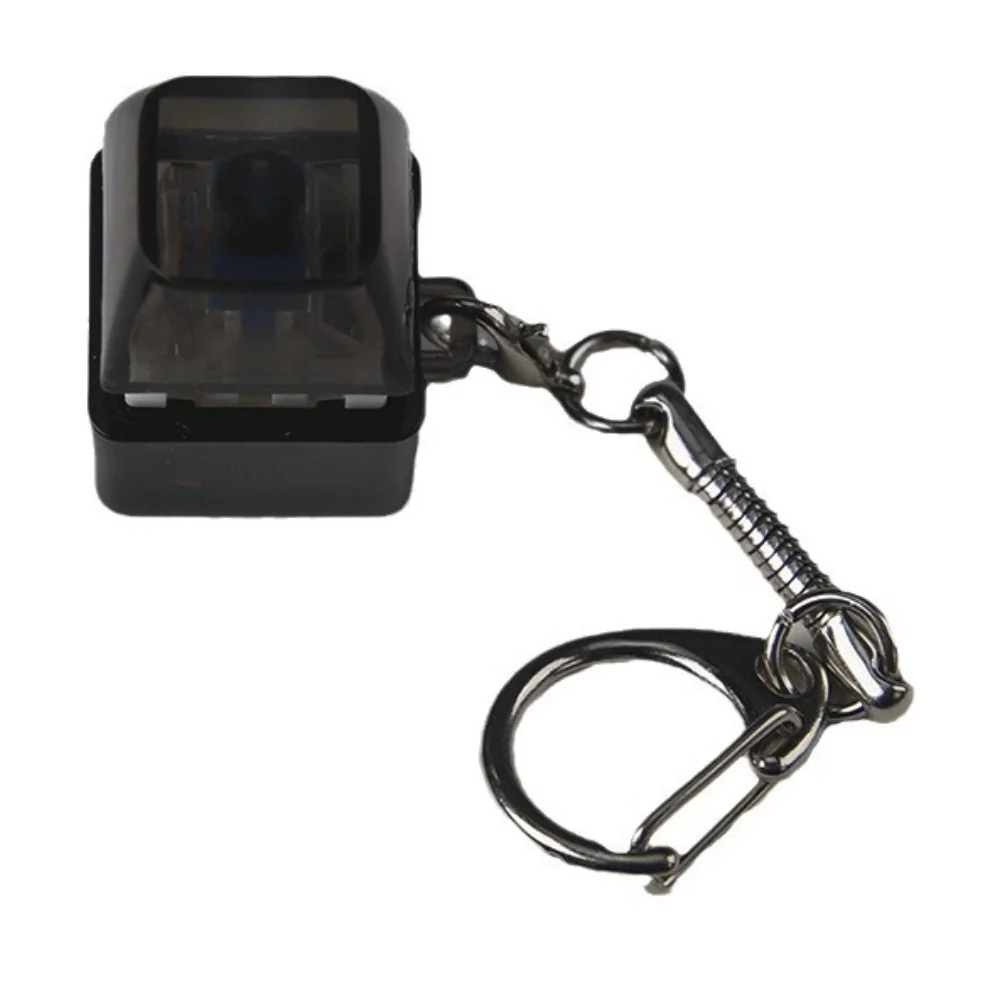 Transparent PC Material Mechanical Keyboard Presser Keychain Compact Lightweight Key Holder for Tech Enthusiasts