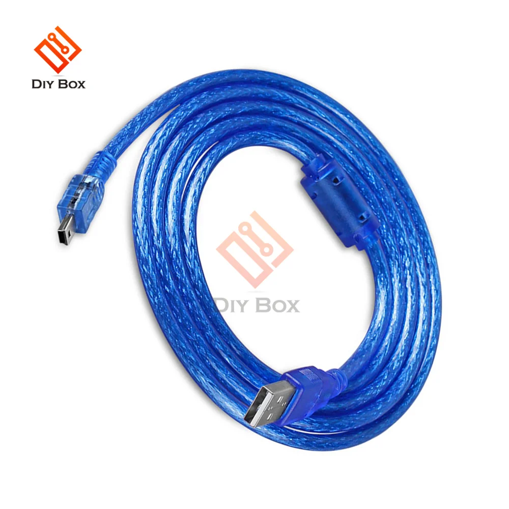 30CM 50CM 100CM kabel USB USB do 5pin t-head t-port Mini 5p 2.0 kabel danych do odtwarzacza MP3 MP4 aparat cyfrowy HDD