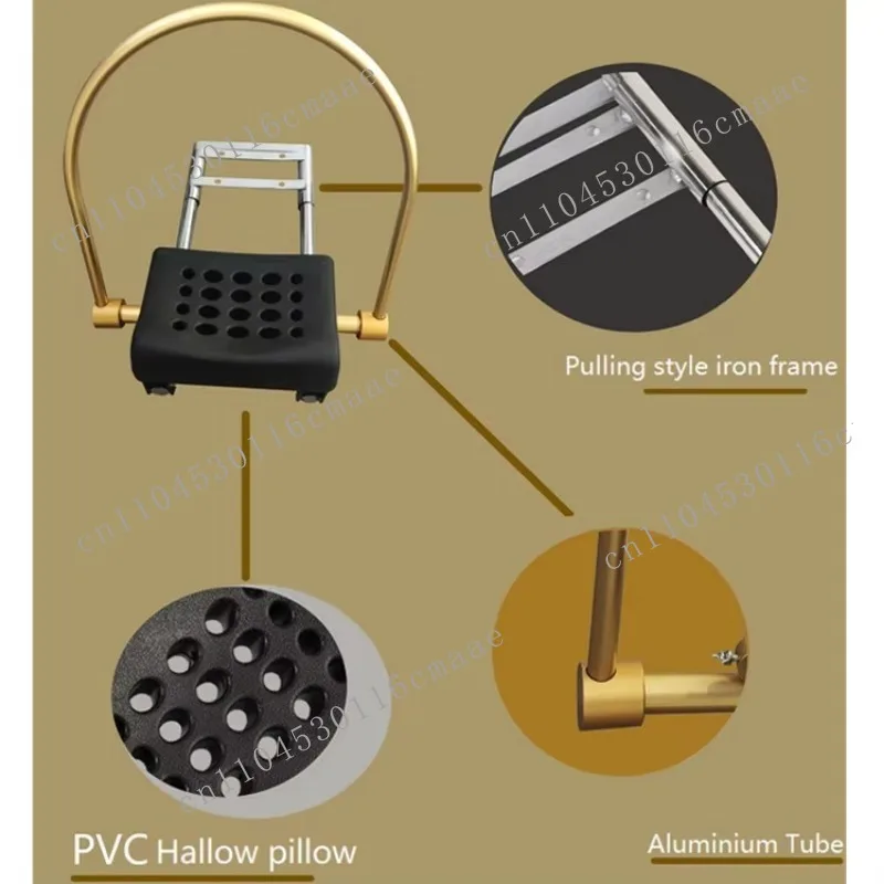 Salon Water Circulation Head Physiotherapy Shower with Pillow Shampoo Bed Hairdresser Salon Shower Equipment