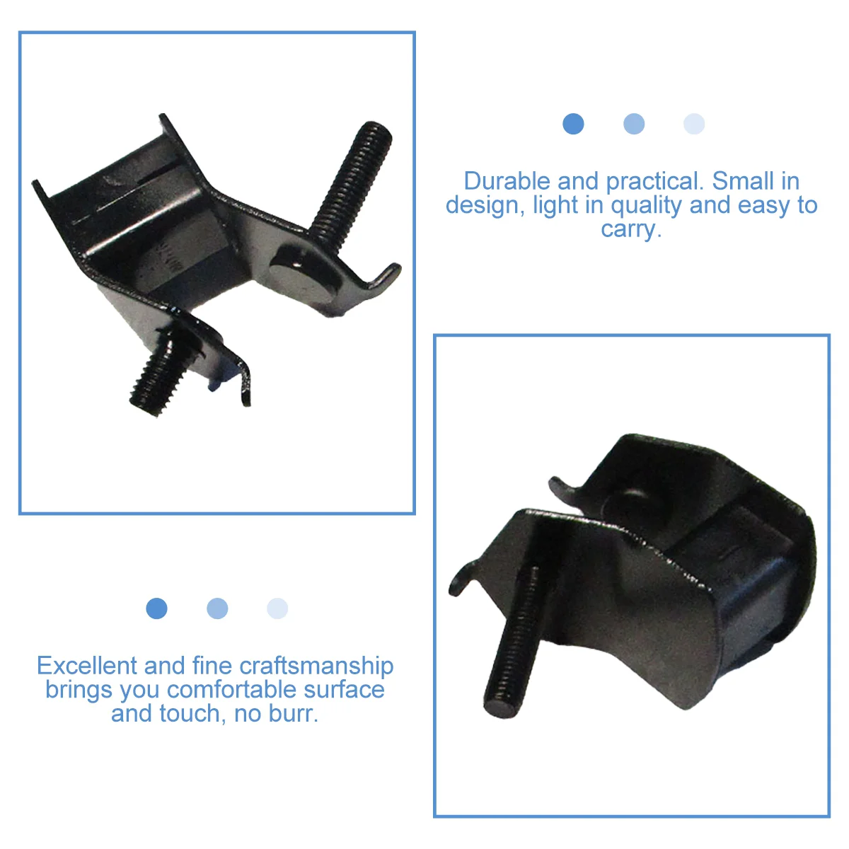 Professional Rubber Motor Mounts Set of 4 Anti Vibration Generator Mounts for Stable Support and Durable Performance