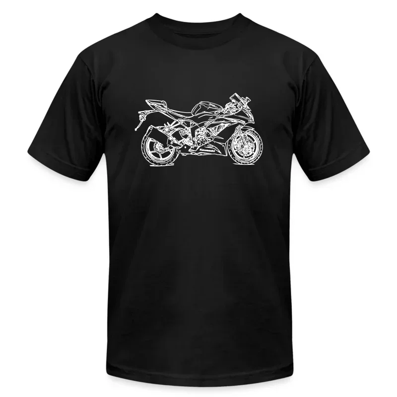 2024 Kawasakis Ninja ZX 6R A Motorbike Fan T-shirt Casual T Shirt Graphic Summer Short Sleeves 100% Cotton S-3XL