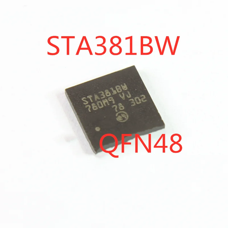 

2PCS/LOT STA381BW STA381BWS STA381BWTR QFN-48 SMD audio processor chip In Stock NEW original IC