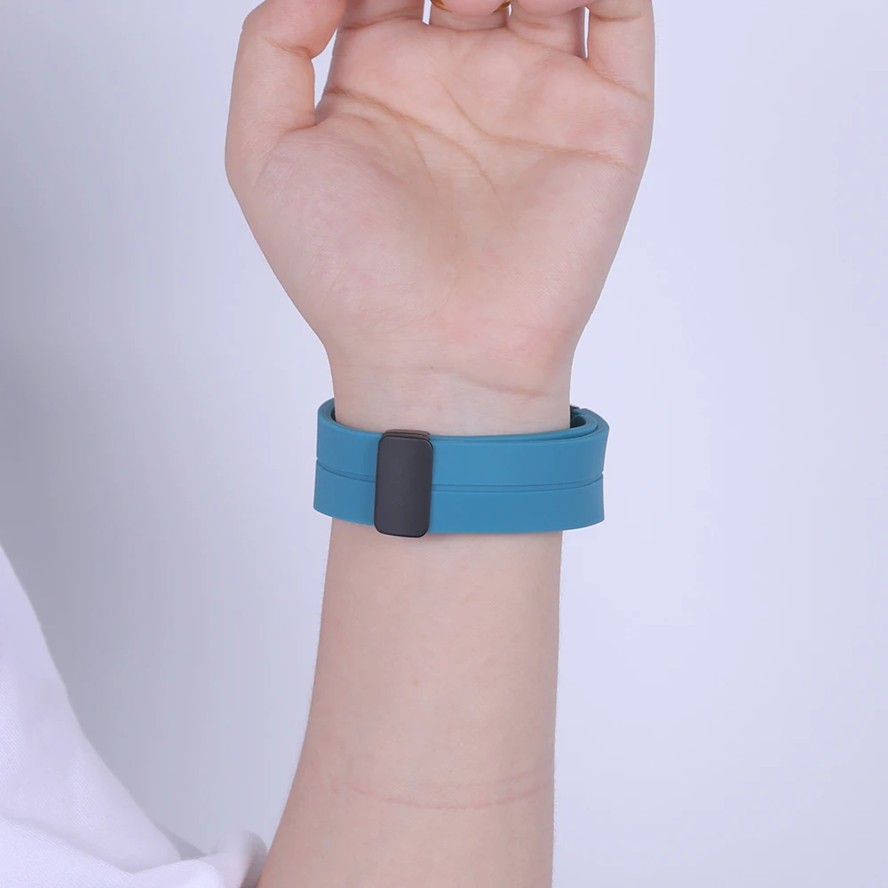 Magnetic Silicone Strap For Huawei Watch GT5 46mm 41mm Watchband Soft Sport Band For Huawei GT5 Pro GT4 GT3 GT2 Bracelet Correa