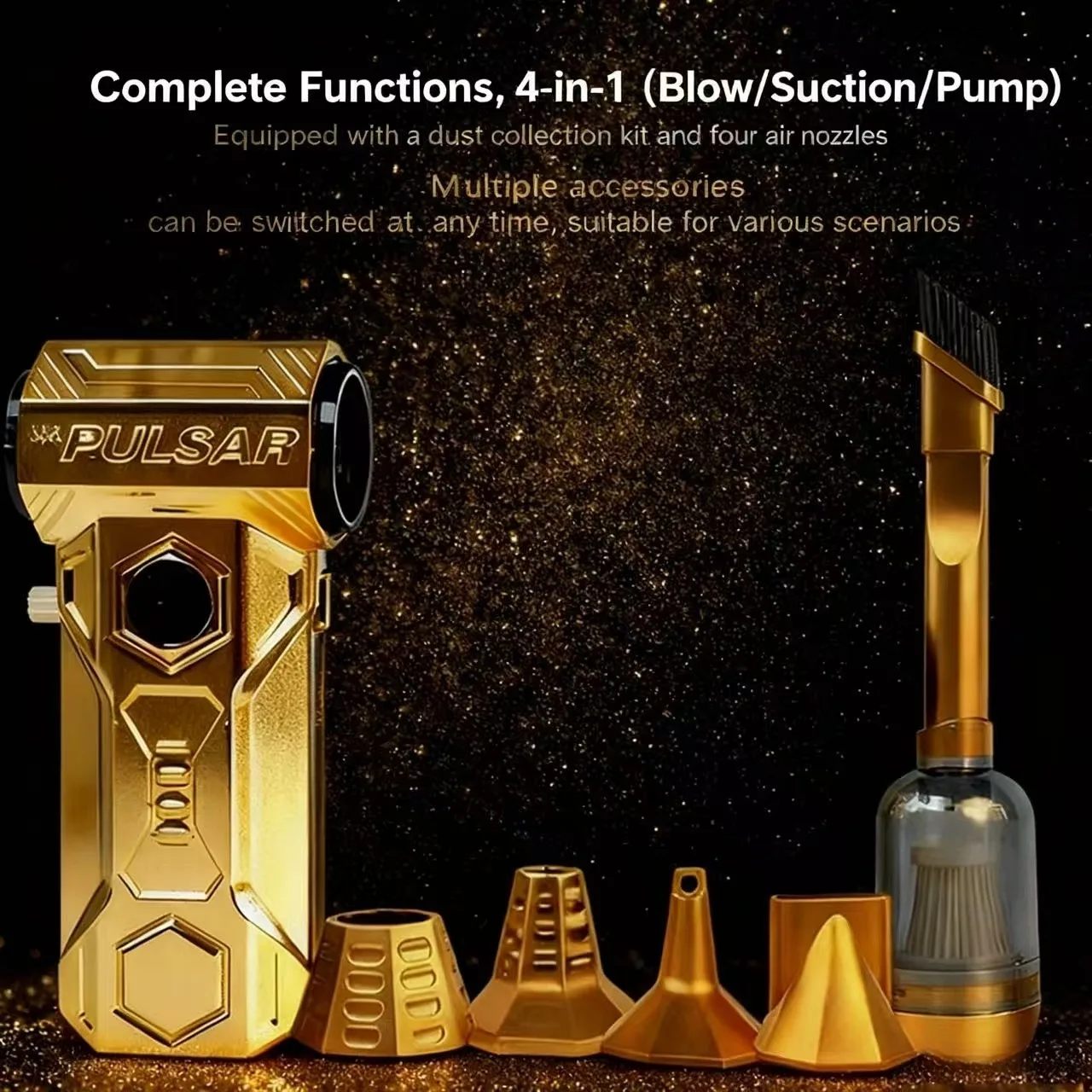 The powerful fan of the Gold X11 Pro Max operates at 990,000 RPM and has a wind speed of 75 meters per second,10000mAh.