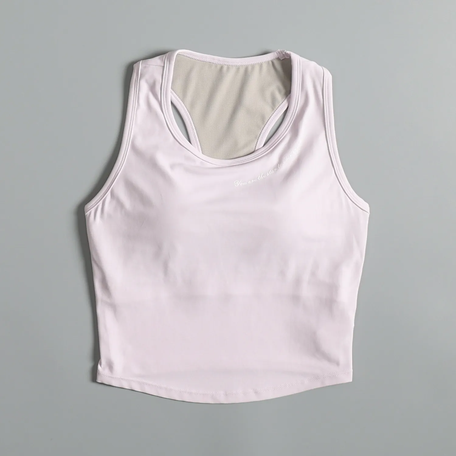 All-in-one sports bra for women to cover secondary breasts yoga fitness quick-drying underwear beautiful back running
