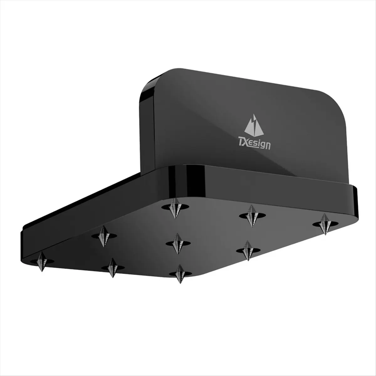 A10I  Drum Rug Anchor Acrylic Drum Stopper Drum Anti-Slip Base Accessory for Drum Mats, Rugs and Carpets