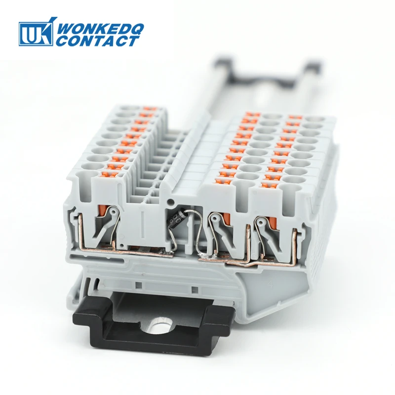 Diodenklemmenblock DIN-Schiene 1N4007 1A/1200V 2,5mm Kabelverdrahtungsstecker PT 2,5/PTTB 2,5/PT2,5-TW/PT2,5-QU-DT – Detail 15