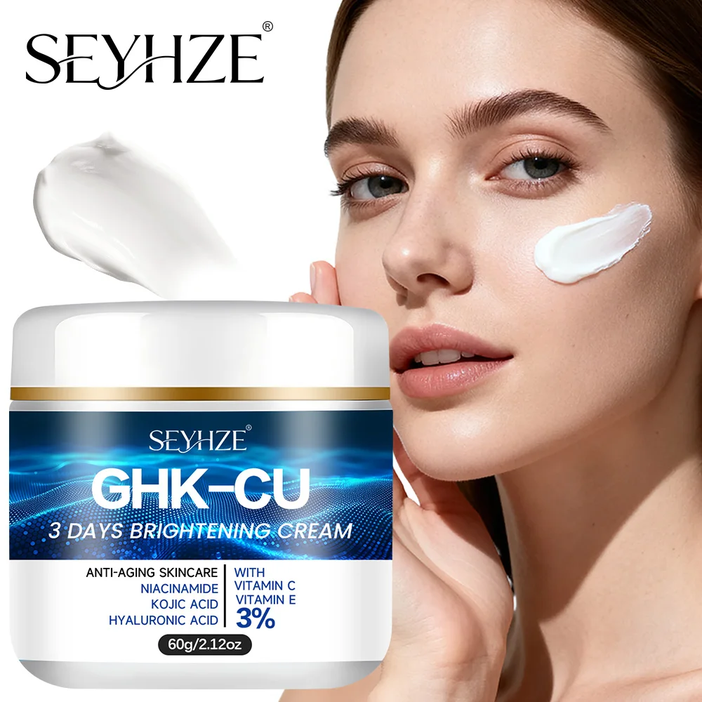 Crema Hidratante Antiedad SEYHZE, Fórmula de Día y Noche con Miel, Ácido Hialurónico, Colágeno, Niacinamida, Rosa y Aloe Vera para Piel con Manchas