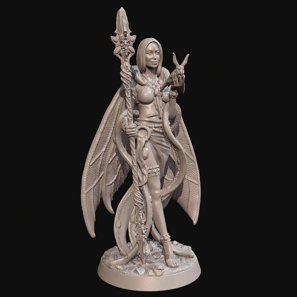 The height of man 38mm 50mm 75mm Resin model kits figure beauty colorless and self-assemble 3D Printing  TD-7001/3D