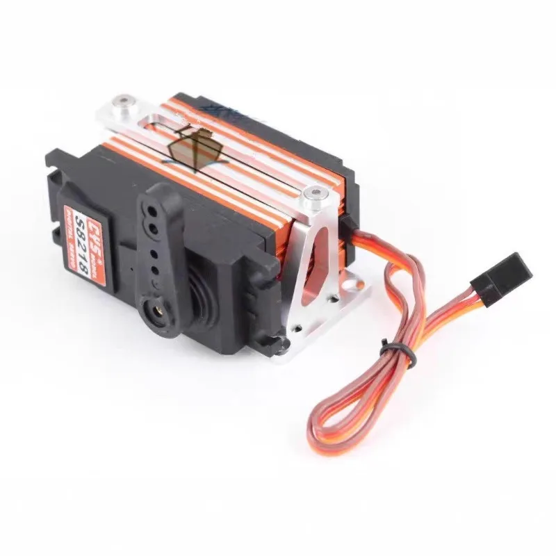 CNC-gefräster Servohalter aus Aluminiumlegierung S3003 Servohalterung für RC Flugzeug Boot Auto Servo