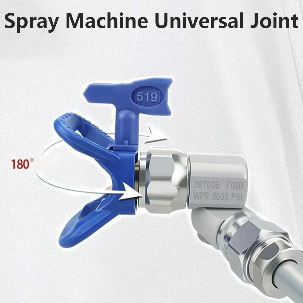 Universal Rotating Gun Head Spray Gun For Universal Universal Joint Accessories Airless Spraying Machine