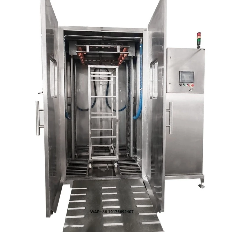 Commercial Grade Stainless Steel Baking Tray Trolley Washer-Heavy Duty High Pressure Cleaner New Electric Cleaning Solution
