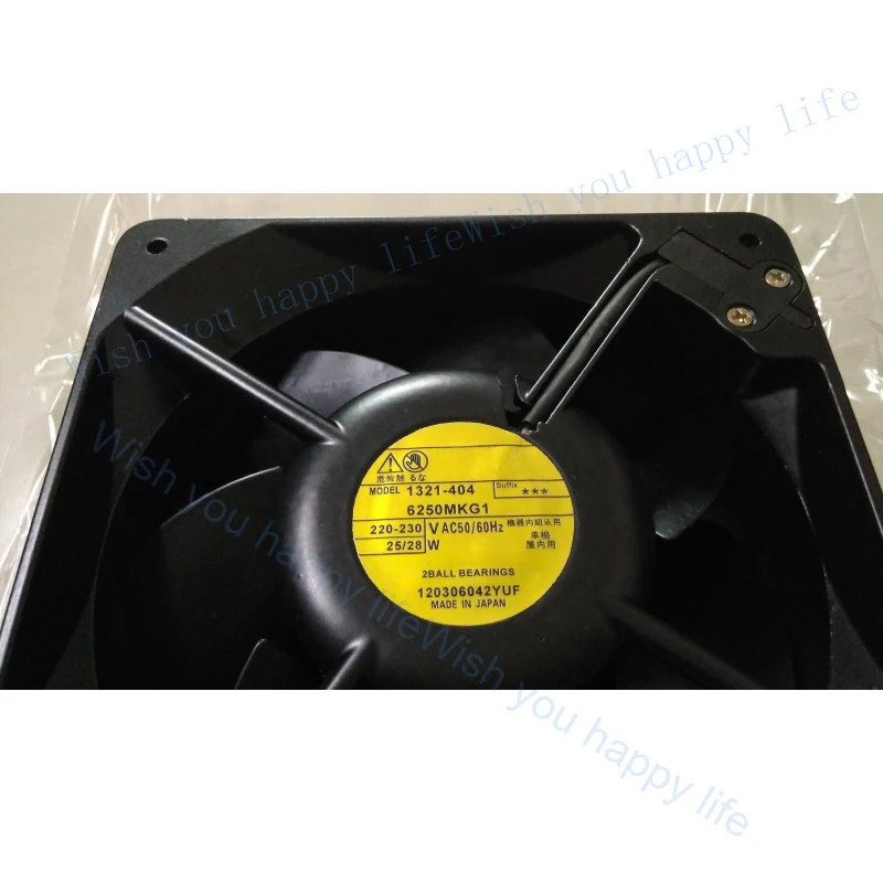 LL 1 PCS  for  IKURA   Fan 1321-404 6250MKG1  AC 220-230V 25/28W  16055 16CM Metal fan #