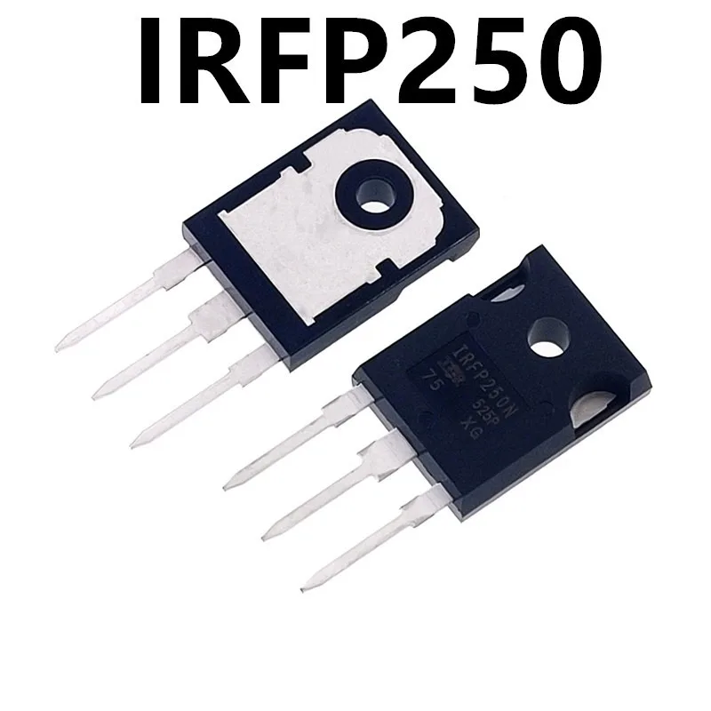 

10pcs IRFP250N N-Channel MOSFET 30A 200V TO-247 High Power Transistor for Audio Amplifier DC Motor Control