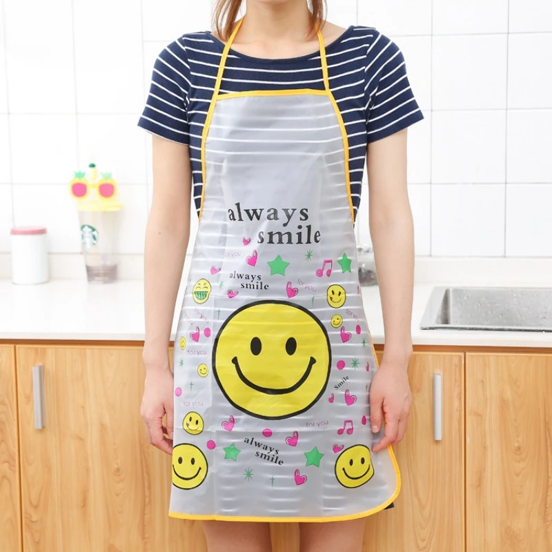 

Cute cartoon waterproof and oil resistant princess lady apron