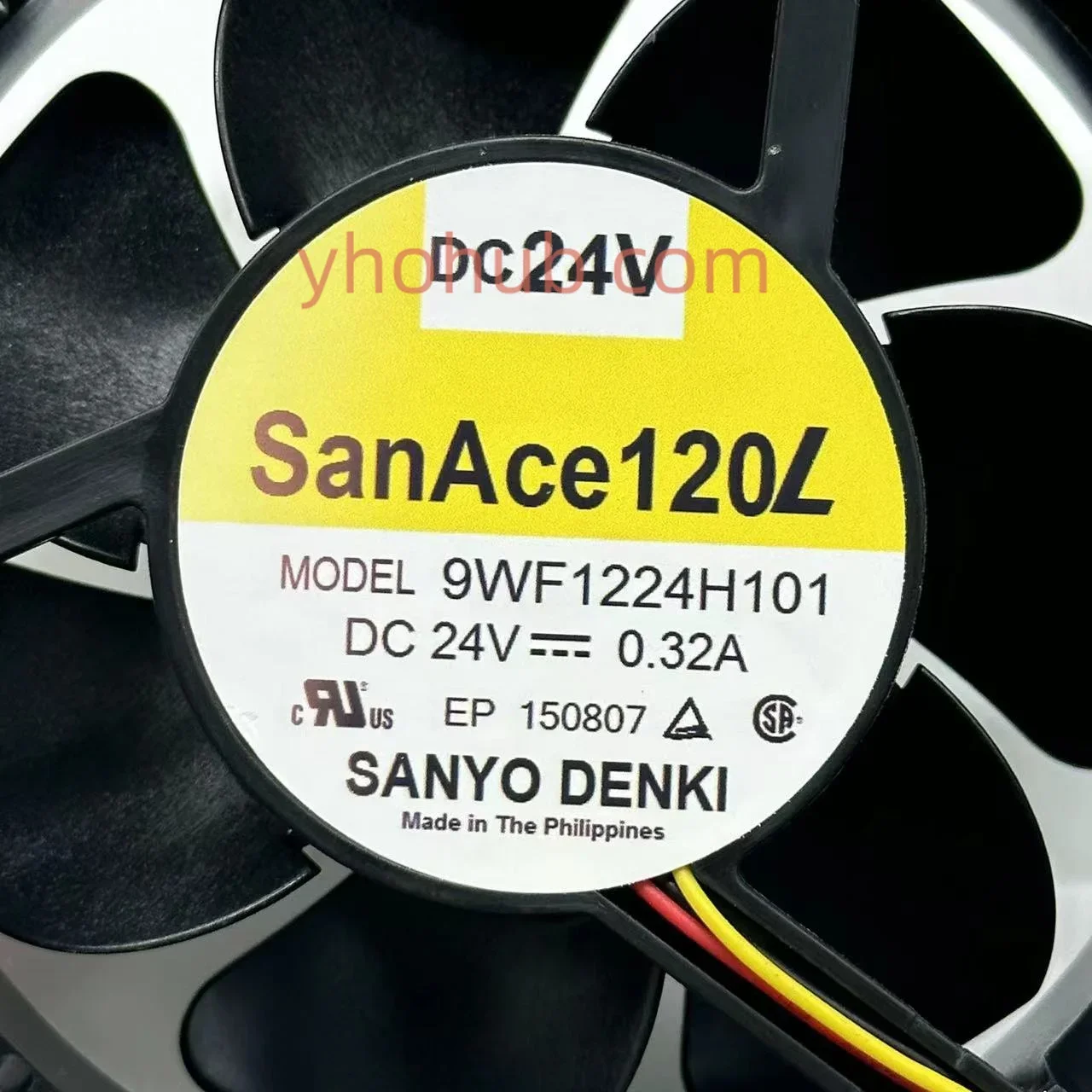 SANYO DENKI 9WF1224H101 DC 24V 0,32A 120x120x38mm serverkoelventilator