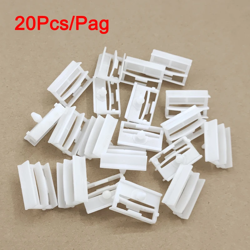 

20Pcs Car Side Sill Skirt Trim Moulding Clips For Bmw 3 Series E36 E46 E90 E91 Auto Accessories Fastener clip