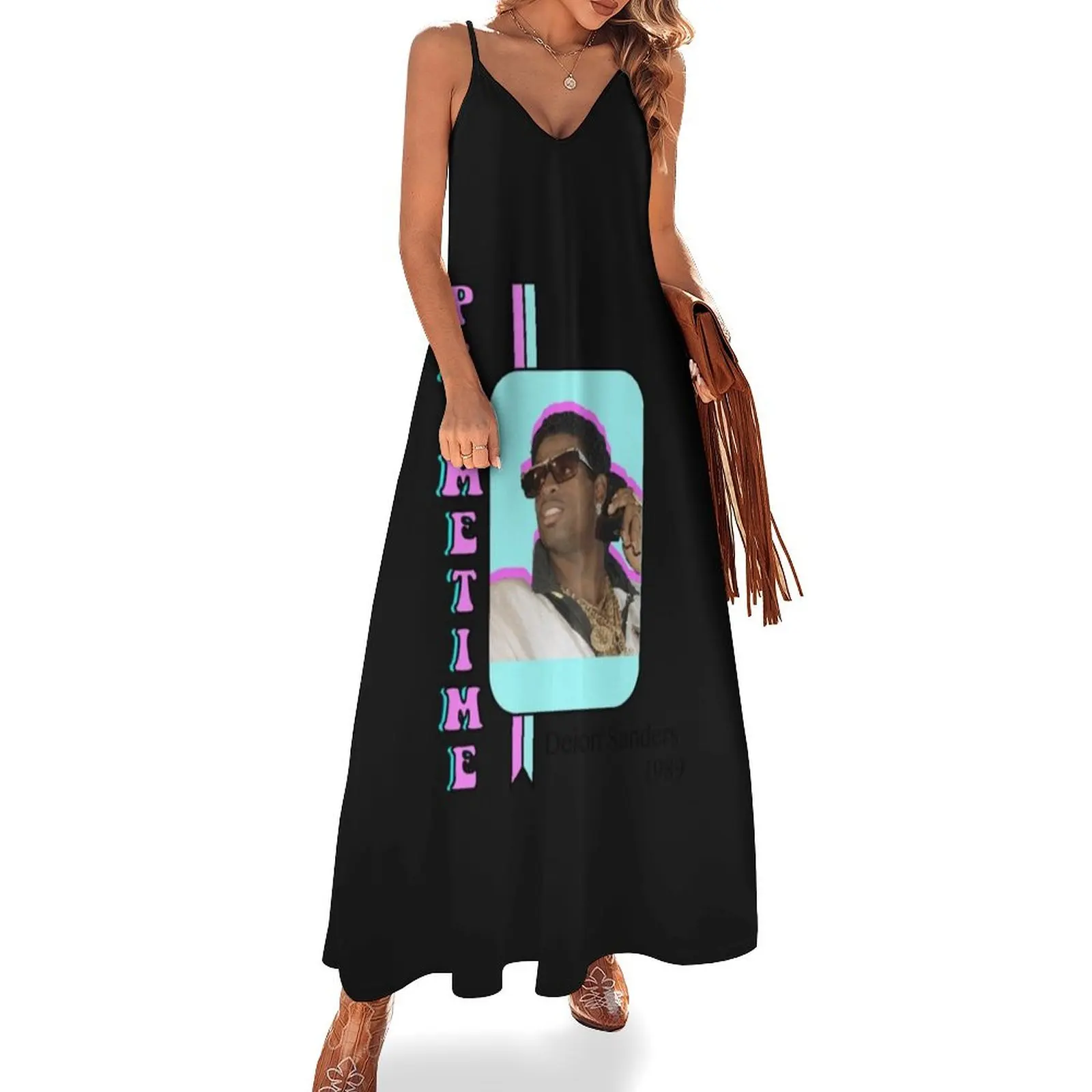 

deion sanders Sleeveless Dress long dresses for women elegant party dress for women 2025 Dresses gala Dress