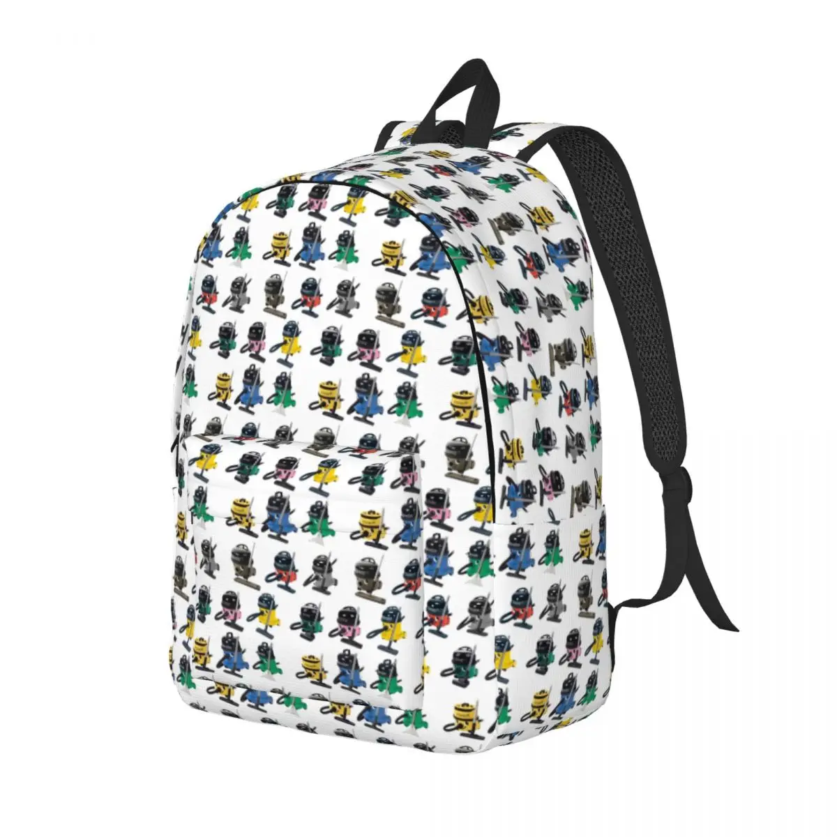 Henry Hoover And Friends Student Backpack School Bag Hiking Travel Daypack for Boys Girls Fashion Bookbag Shoulder Bags