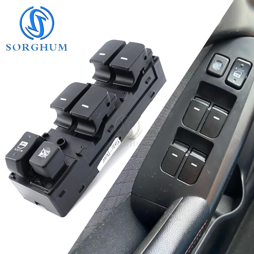 SORGHUM Car Auto 93570-1X000 93580-1X000 Electric Power Master Window Control Switch Button For Kia FORTE Cerato 2010 2011 2012