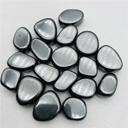 Crystal Tumbled Hematite Stones Palm Stone For Healing Reiki Charged Stones