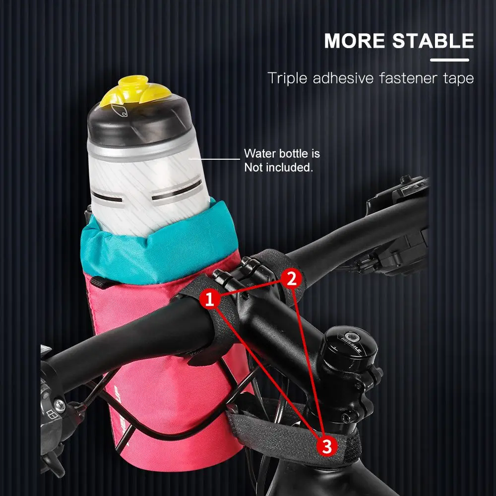 

Cup Holder Water Bottle Carrier Pouch MTB Bike Bicycle Handlebar Bag Bicycle Bag Water Bottle Bag Handlebar Water Bottle Bag