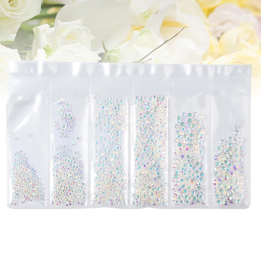 1364 pezzi di decorazioni per nail art con trapano ad acqua, forniture per manicure fai da te uniche per donne e ragazze, accessori per strass per nail art