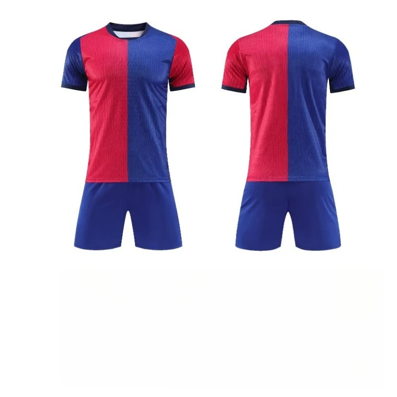 

Summer Men's Set Customized Football Set Customized children's and adult jerseys Quick Drying football jerseys Men two-piece set