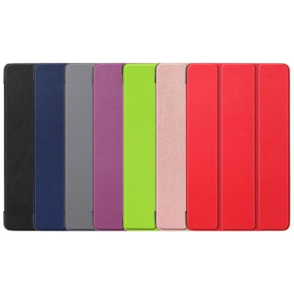 Washable 8 Inch Tablet Case Durable Full Cover Folio Holder with Auto Wake Sleep for Huawei Mediapad M
