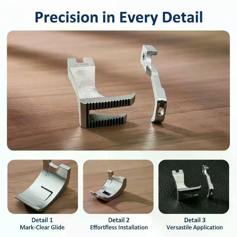 U192 U193 Walking Foot For Industrial Synchronous Sewing Machine, Presser Foot For GC0302/0303 DY Car Garment Sewing Use