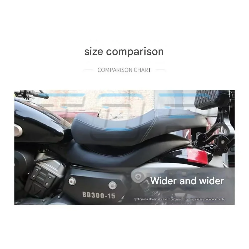 Double comfort seat cushion BENDA CHINCHILLA 300 widened lengthened and thickened 300CHINCHILLA 300chinchilla