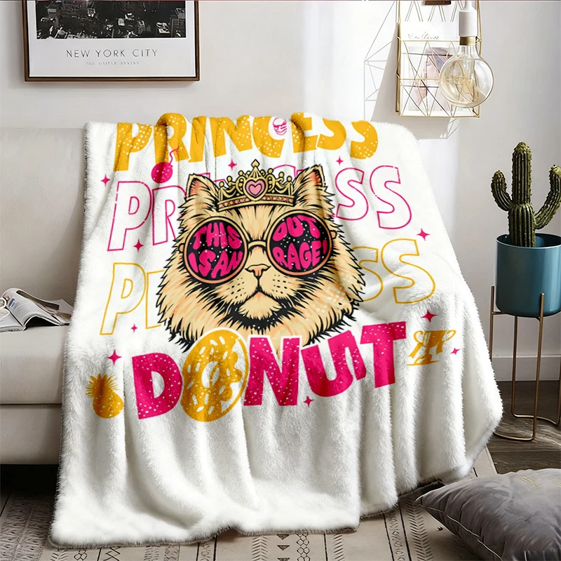 Princess Donut This Is An OUTRAGE Flannel Blanket, Dungeon Crawler Carl Book Reader Flannel Throw