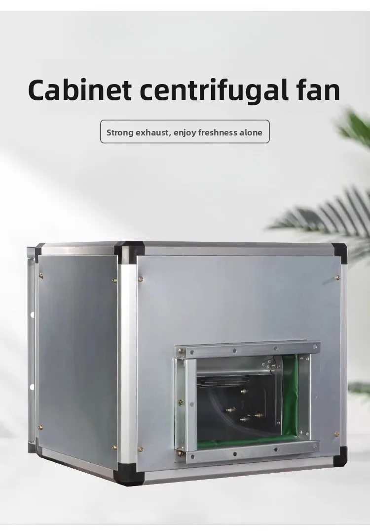 Silent Air Cabinet Box Typ Küche Rauchabzug Zentrifugalabluftventilator