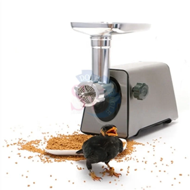 Jiaozuo Double Eagle Home Use Automatic Fish Bird Feed Pellet Extruding Making Machine/Electric Animal Feed Granulator Extruder