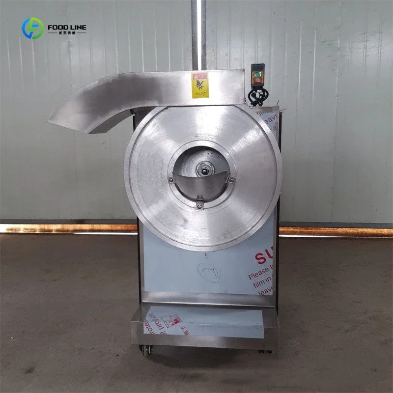High Quality Industrial Potato Eggplant Plantain Fruit Potato Chips Cutter Onion Slicer Apple Slicing Machine FL Customized