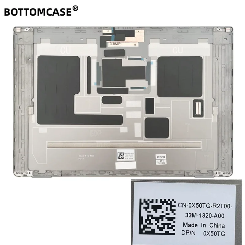 Novo para dell latitude 7440 e7440 lcd tampa traseira escudo portátil 0x50tg cinza