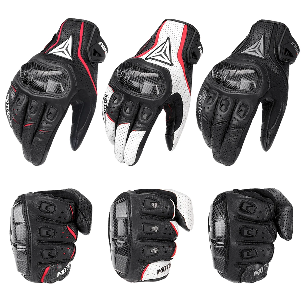 

Motorcycle Gloves Wear-resistant And Scratch Resistant Road Racing Gloves Breathable And Touch Screen Outdoor Sports Gloves