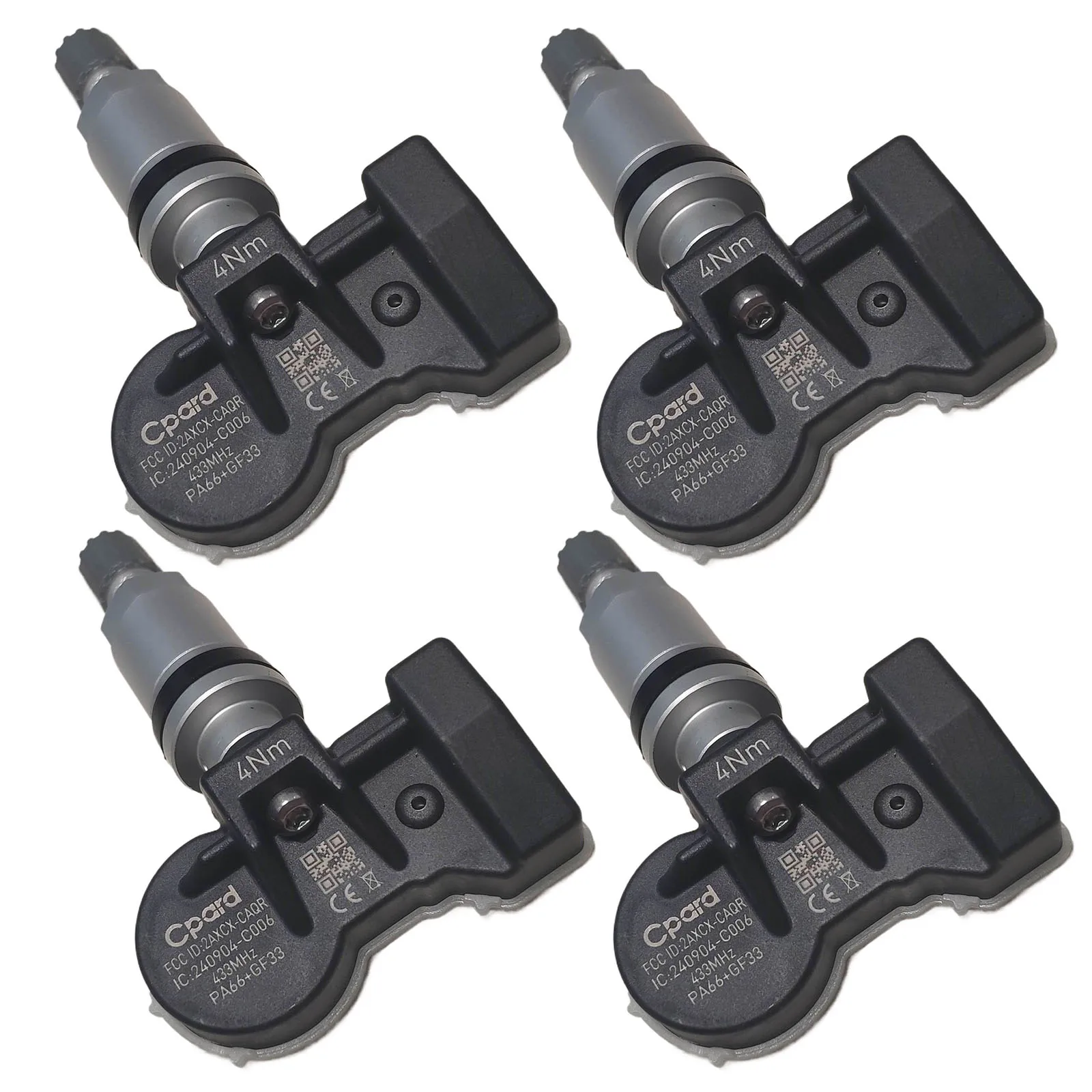 Tire Pressure Sensor 315/433Mhz TPMS for Chery Tiggo 5/5X/7/8/9/T11 Arrizo 3/5/7/5E/7E/8 Fulwin Cowin Omoda A1 A3 A5 E3 E5 X1 J7