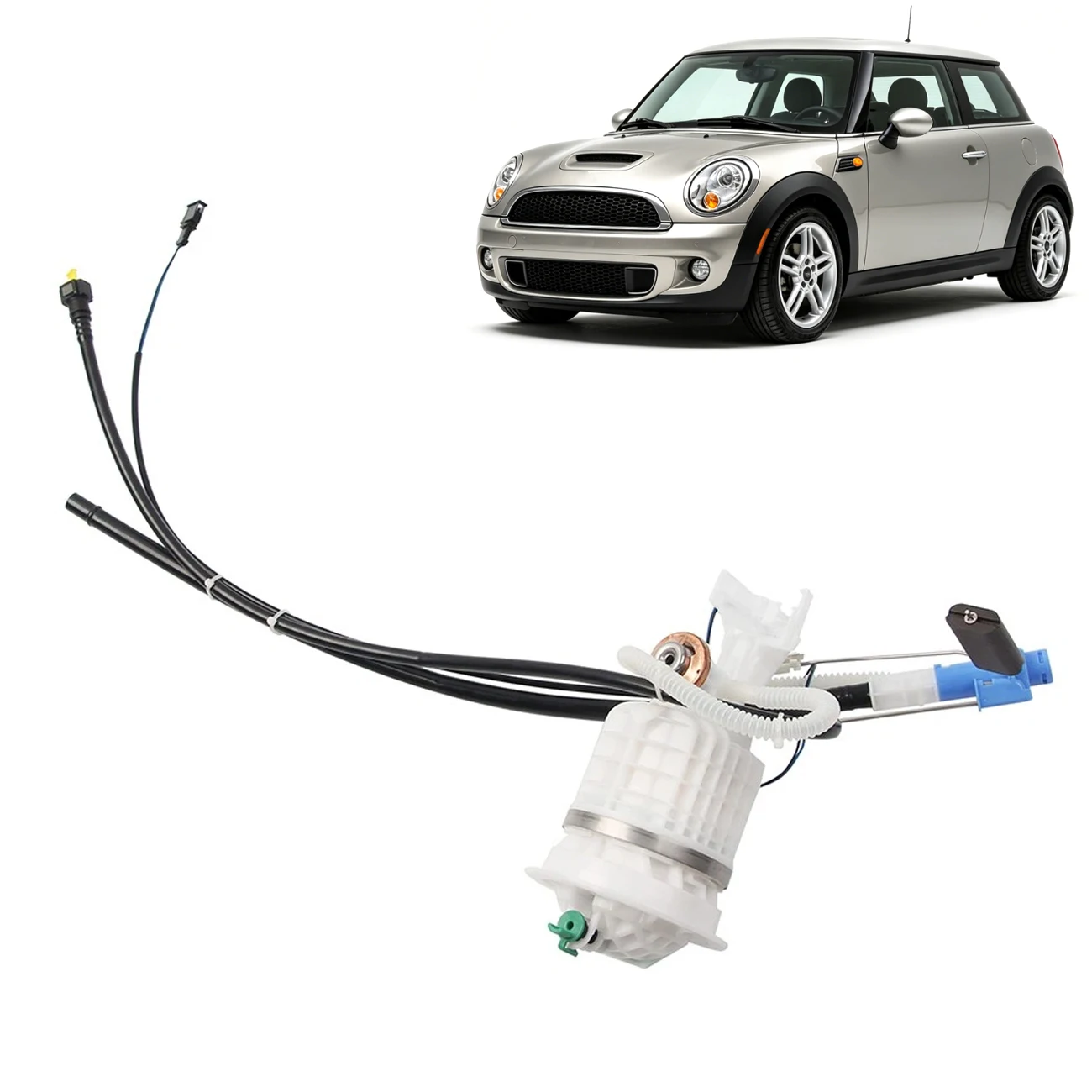 16146765122 Electric Fuel Pump Module Assembly For Mini Cooper Base Hatchback R50 2002-2006 Convertible R52 1.6L 2005-2008
