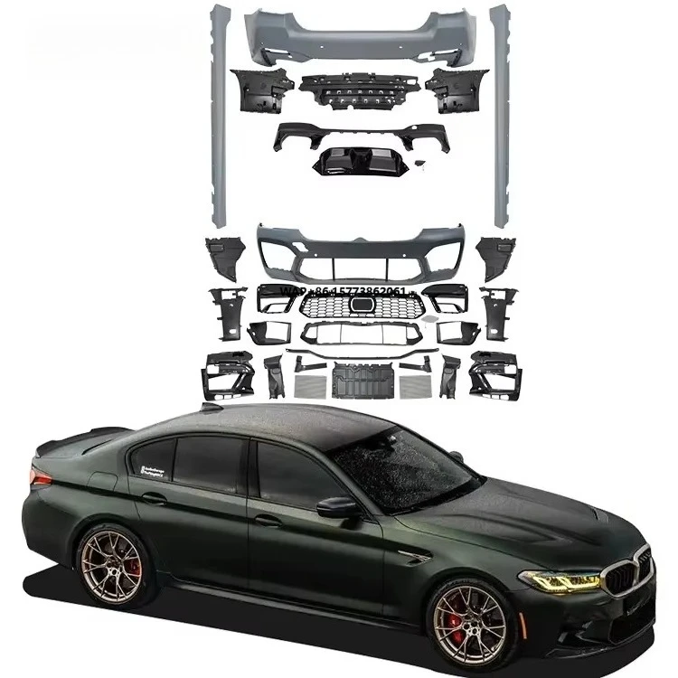 

Upgrade to M5 Style Body Kit for 5 Series G30 LCI 2020-2023 Bode Kit Front Bumper Rear Bumper Side Skirts