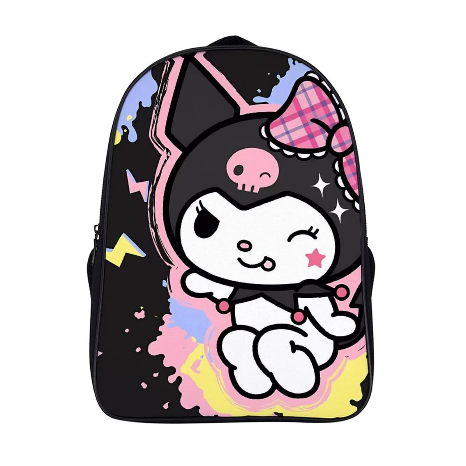 

Cartoon Sanrio Kuromi Fashion Student's Backpack School Bag 16 Inch 2 Compartment Backpack Student Schoolbag