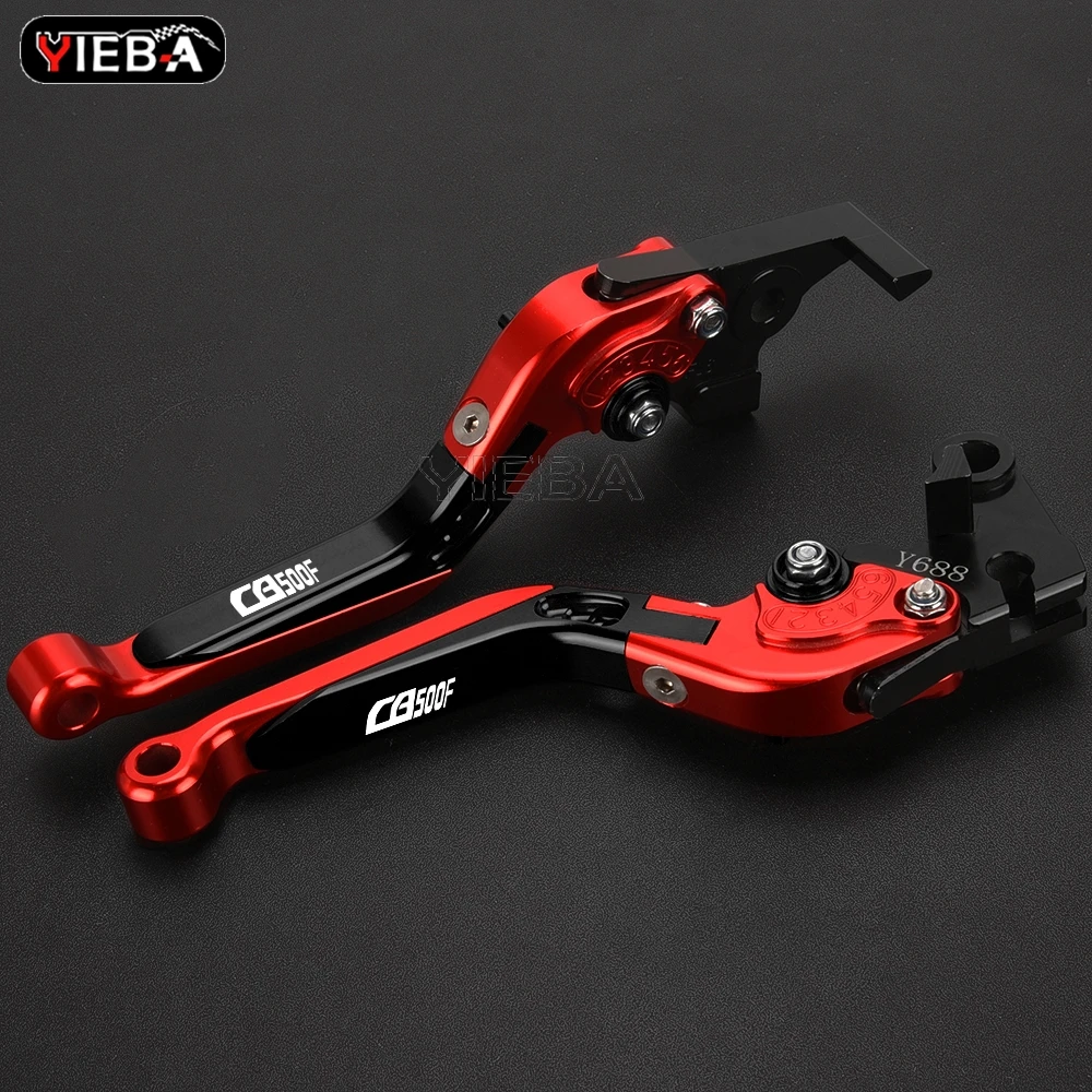 

For HONDA CB500F 2013 2014 2015 2016 2017 2018 2019 2020 - 2023 2022 Motorcycle Adjustable Brake Clutch Levers Handlebar Grips