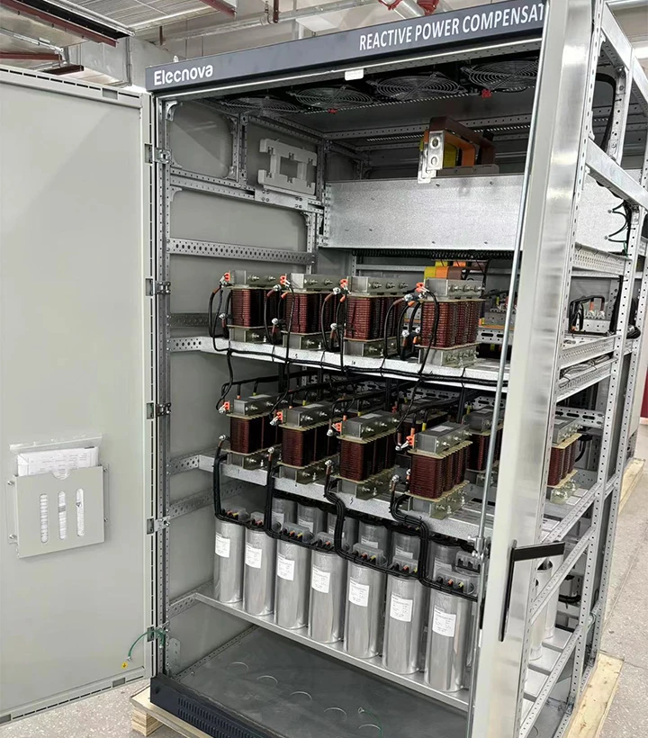 Schede fattore di distribuzione trifase Correttore di potenza Correzione Reattore Prezzo Fasi Pannello Banca condensatori Kvar