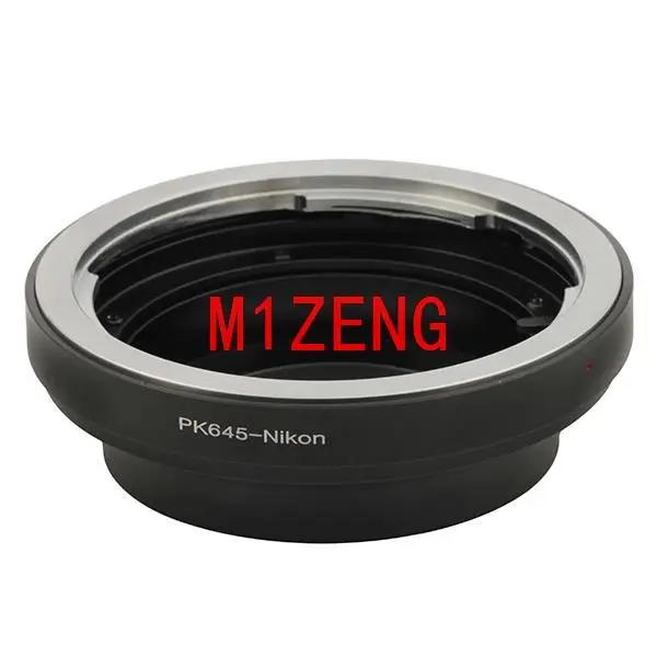 

Pk645-AI Adapter ring for PENTAX P645 pt645 pk645 lens to nikon d3 df d5 d90 d300 d500 d600 d750 d810 d850 d7200 d3300 Camera