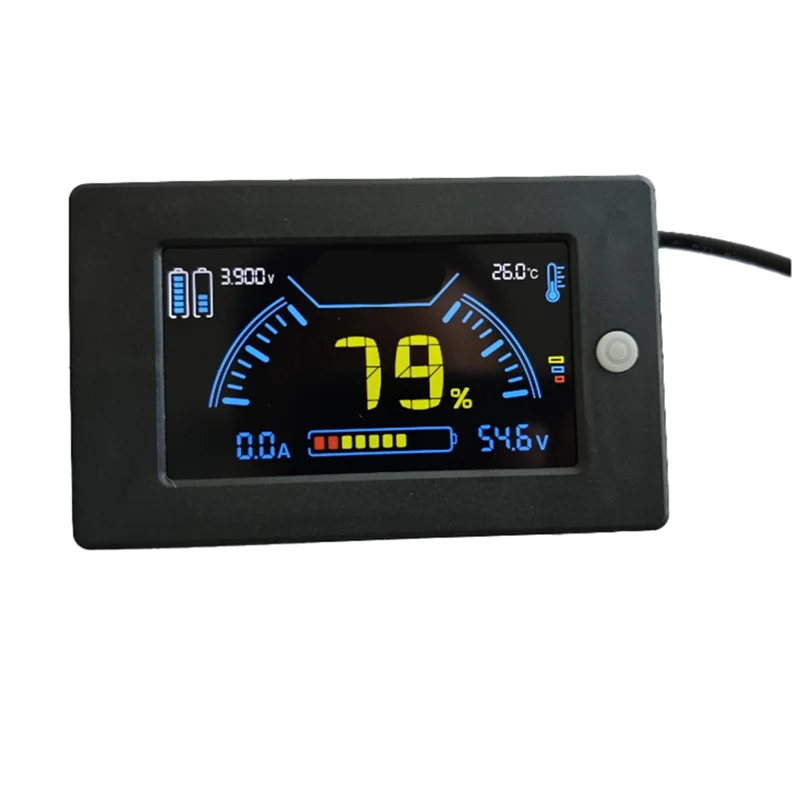 

AT82-Для JIKONG BMS 3,2-дюймовый экранный дисплей с кабелем 500 мм — работает для всех моделей JIKONG BMS