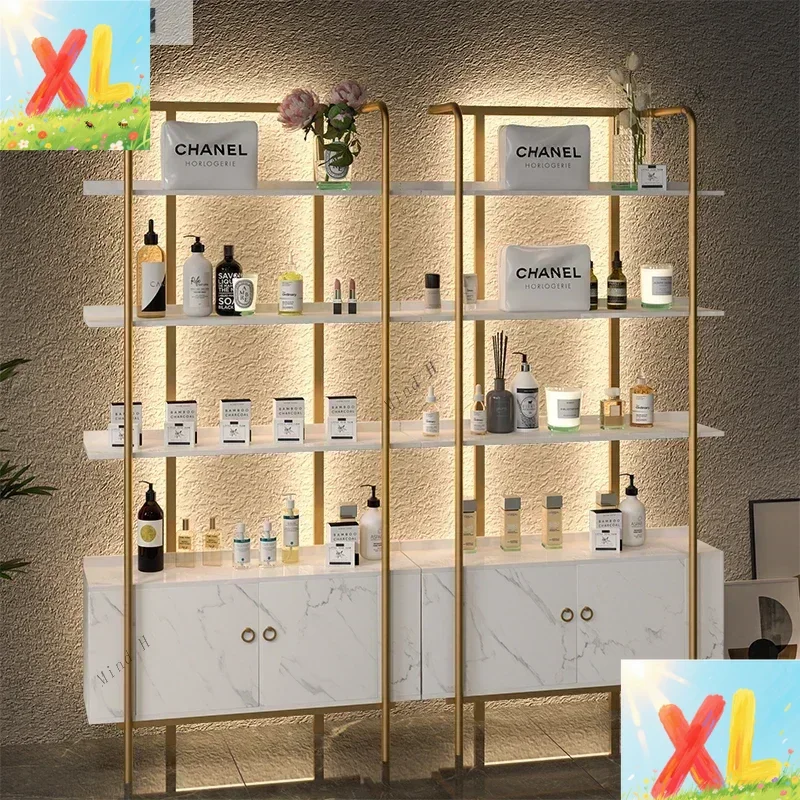 

Cosmetic product display cabinet, beauty salon, skin care product shelf, nail salon shelf, multi-layer display rack