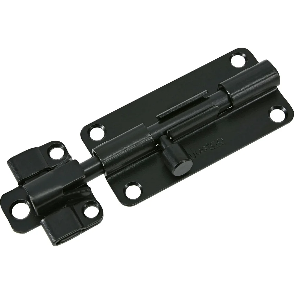 4 Inch Adjustable Outdoor Barrel Bolt Security Lock Stylish Design Easy Installation Lightweight Doors Cabinets Windows