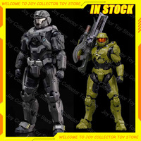 Spartan-B312 Action Figures Halo Reach Figure Noble Six Anime Figure Master Chief Figurine Ko Model Collection Customized Toys